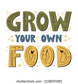 8,274 Grow Own Food Images, Stock Photos & Vectors | Shutterstock