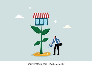 Haga crecer su tienda y obtenga más ganancias, expanda las exhibiciones de la tienda o haga crecer negocios Pequeños, comercialice para promocionar las tiendas para aumentar los ingresos, regue las plantas para cultivar flores en tiendas Grandes.