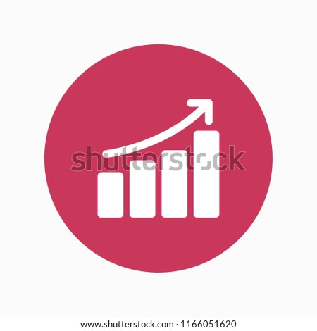  growht icon vector