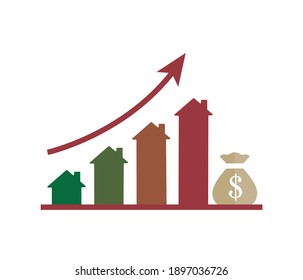 Growing Up Arrow About Money Increase Graph
