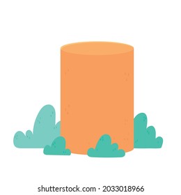 icono de gráfico de barras de crecimiento aislado