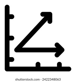 Juegos de iconos de gráficos de barras de crecimiento