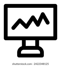Growing bar graph icon sets