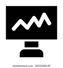 Growing bar graph icon sets