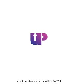 growing business arrow boost up vector logo icon