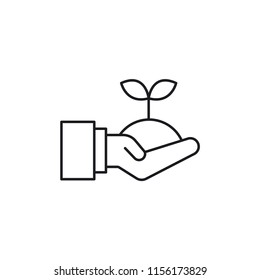 Growing Business Modern Simple Vector Icon