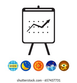 Growing graph chart