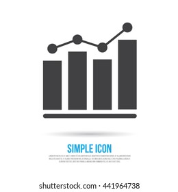 growing graph icon