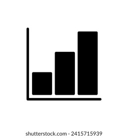 Growing graph Icon. Chart icon. diagram icon