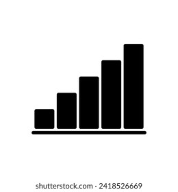 Growing graph Icon. Chart icon. diagram icon