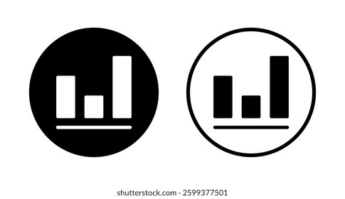 Growing graph icon logo design. Chart sign and symbol. diagram icon