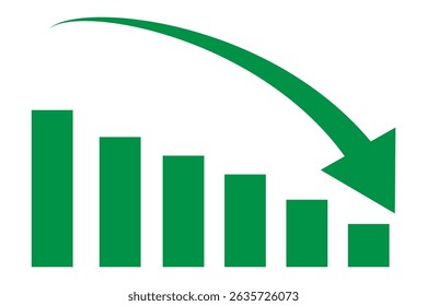 Conjunto de gráficos crescente. Gráfico de negócios com seta. Coleção de gráficos de crescimentos