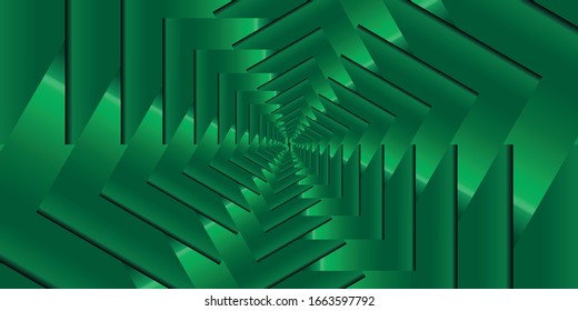 Growing green pattern, abstract background. Bright techno texture.