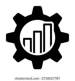 Creciendo elemento de icono para el diseño