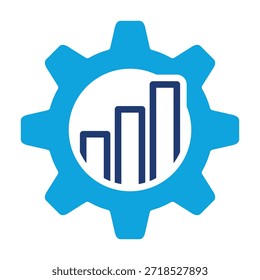 Creciendo elemento de icono para el diseño