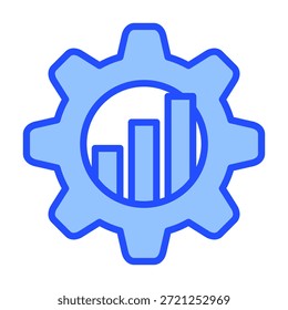 Creciendo elemento de icono para el diseño