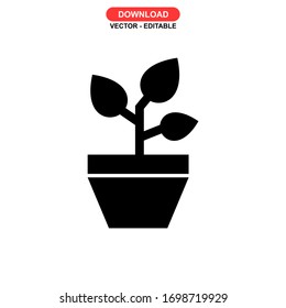 growing icon or logo isolated sign symbol vector illustration - high quality black style vector icons
