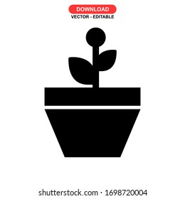 growing icon or logo isolated sign symbol vector illustration - high quality black style vector icons
