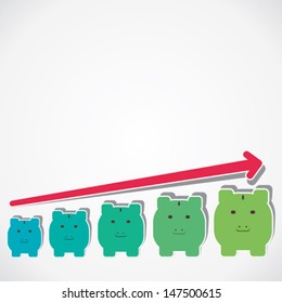 growing investment concept stock vector