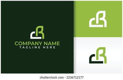 the growing leaf organic logo