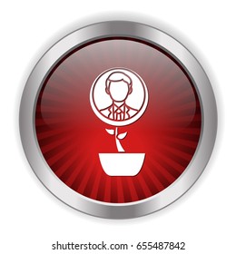 growing man icon