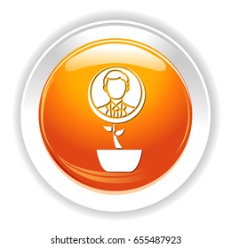 growing man icon