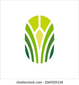 Diseño del logo universal de planta de crecimiento. Nuevo concepto de vida, crecimiento y desarrollo. 