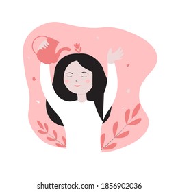 Pensamiento positivo creciente. Concepto de pensamiento positivo. Concepto de salud mental.