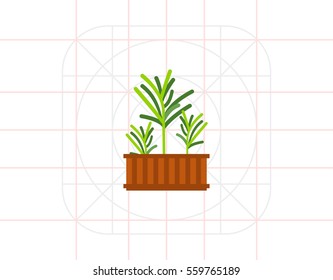 Growing Rosemary Icon