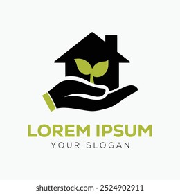 Growing Seeds vector Logo Design