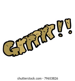 growl cartoon