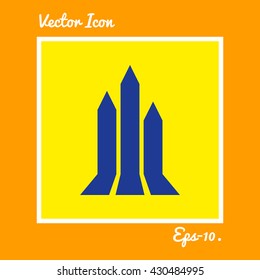 Growth Arrow, Growing Graph Icon. Eps-10.