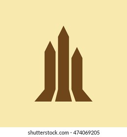 Growth Arrow, Growing Graph Icon.