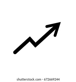 growth arrow icon