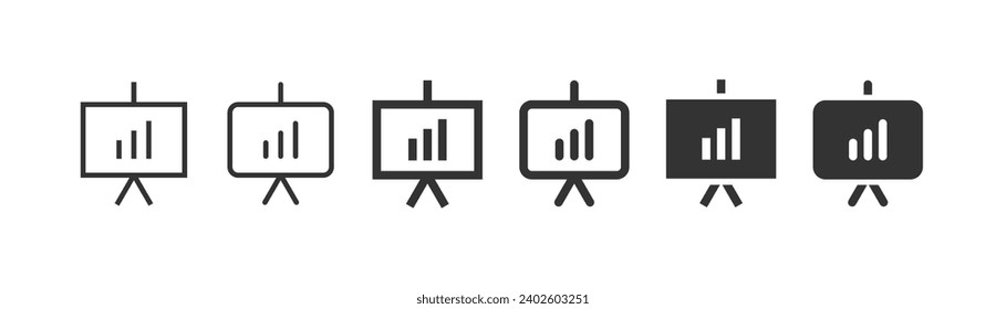 Growth arrow icon in flat style. Revenue vector illustration on white isolated background. Increase business concept.