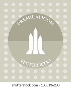 Growth Arrow Icon for Web. Application, Software & Graphic Design.