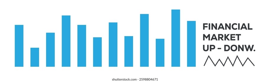 Growth bar chart solid icon set vector design in trendy style. Marketing icon set with campaign, strategy, target audience, market research, data analysis.	