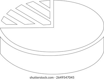 Growth bar line art icon. Vector logo of an increasing chart. Business statistics and data analysis symbol. Represents business growth, profit increase, and progress with upward arrow and bar chart el