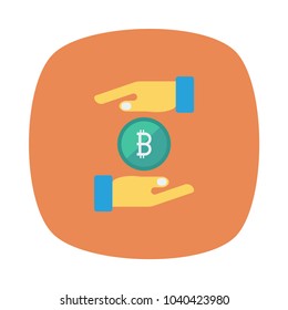 growth bitcoin hand 