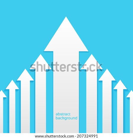 growth, business concept background, vertical arrows pointing up