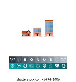 Growth of Business Concept Icon