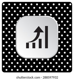 growth of business. icon. vector design