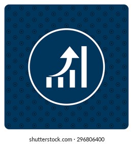 growth of business. icon. vector design