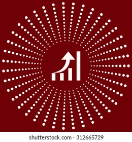 growth of business. icon. vector design
