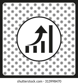 growth of business. icon. vector design