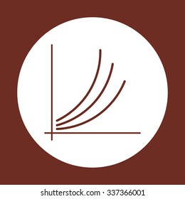 growth of business. icon. vector design
