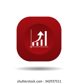 growth of business. icon. vector design