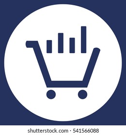 growth of business Icon Vector flat design style