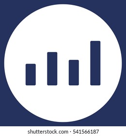 growth of business Icon Vector flat design style