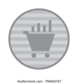 growth of business Icon Vector flat design style
